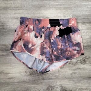 Forever 21 Floral Print Running Shorts XS Activewear Athletic Gym